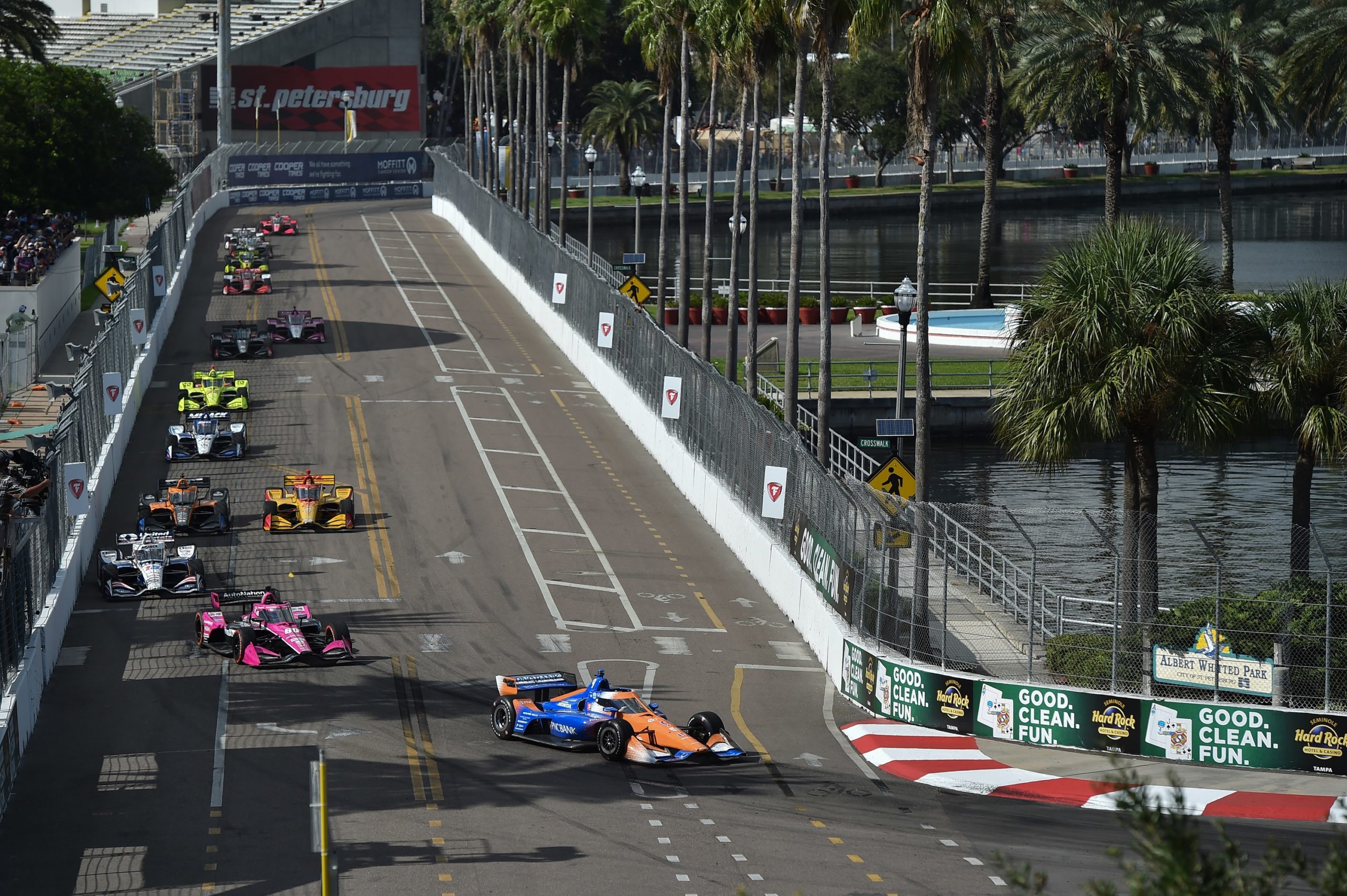 Le report de la course de St. Pete confirmé au 25 avril