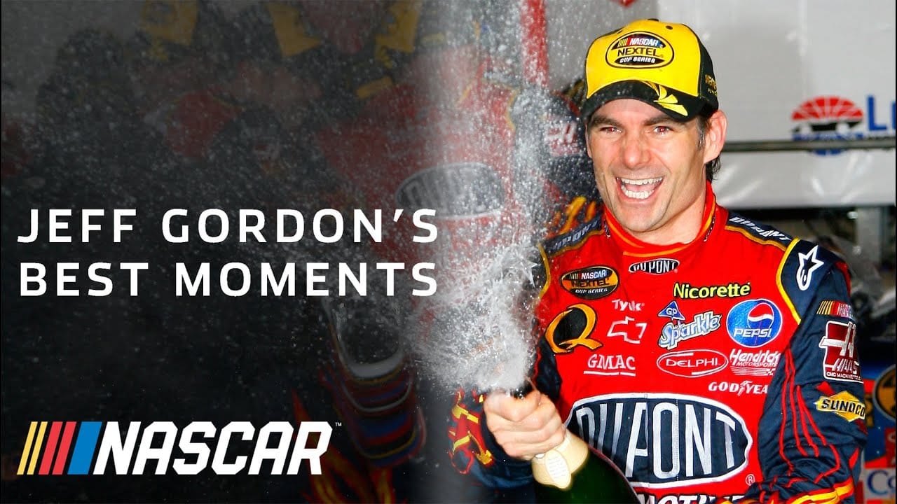 Les meilleurs moments de la carrière de Jeff Gordon