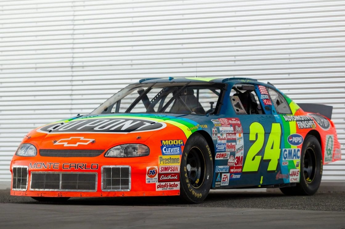 Voiture Jeff Gordon enchères