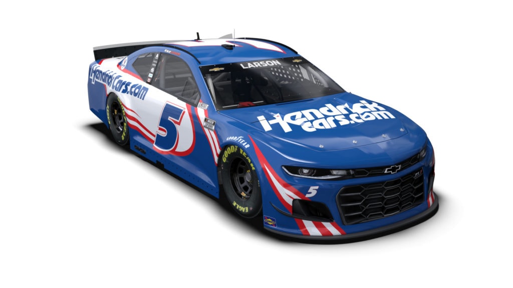 La voiture de Kyle Larson pour 2021