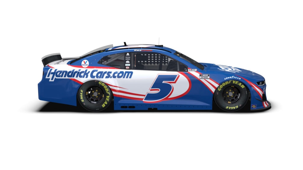La voiture de Kyle Larson pour 2021