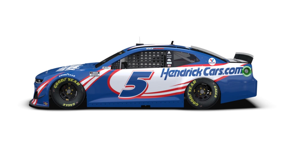 HendrickCars.com sponsor de Larson