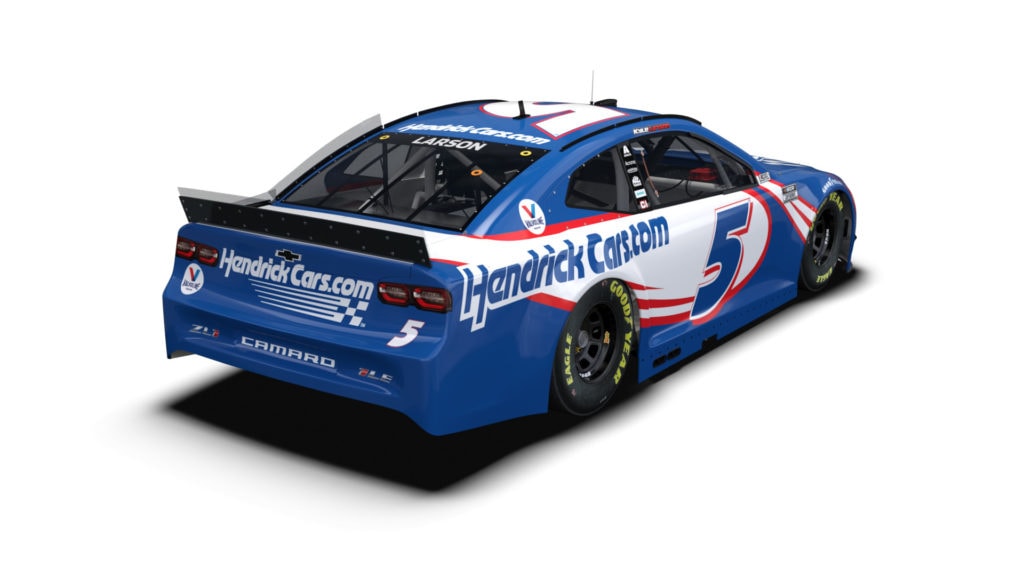 La voiture de Kyle Larson pour 2021