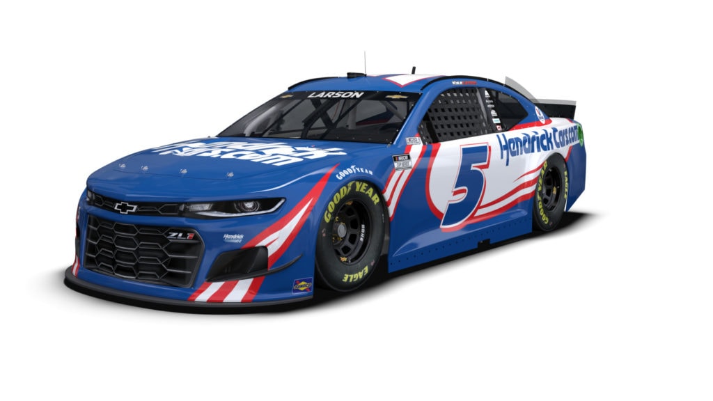 La voiture de Kyle Larson pour 2021
