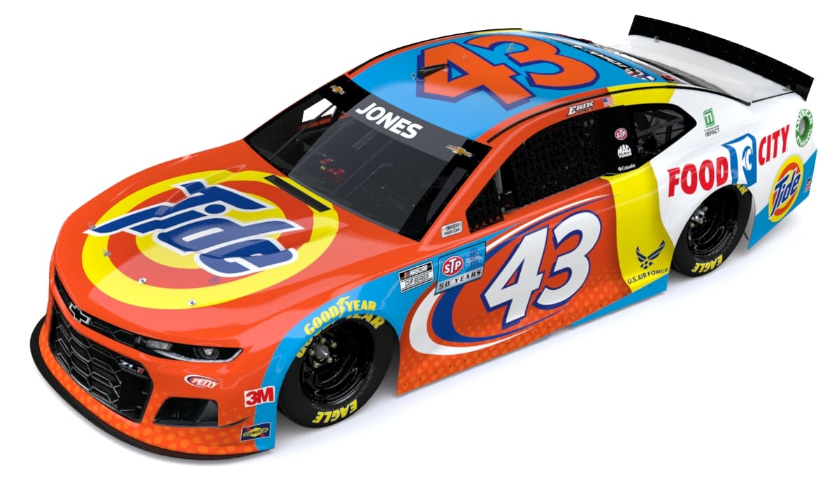 Tide sponsor d'Erik Jones à Bristol