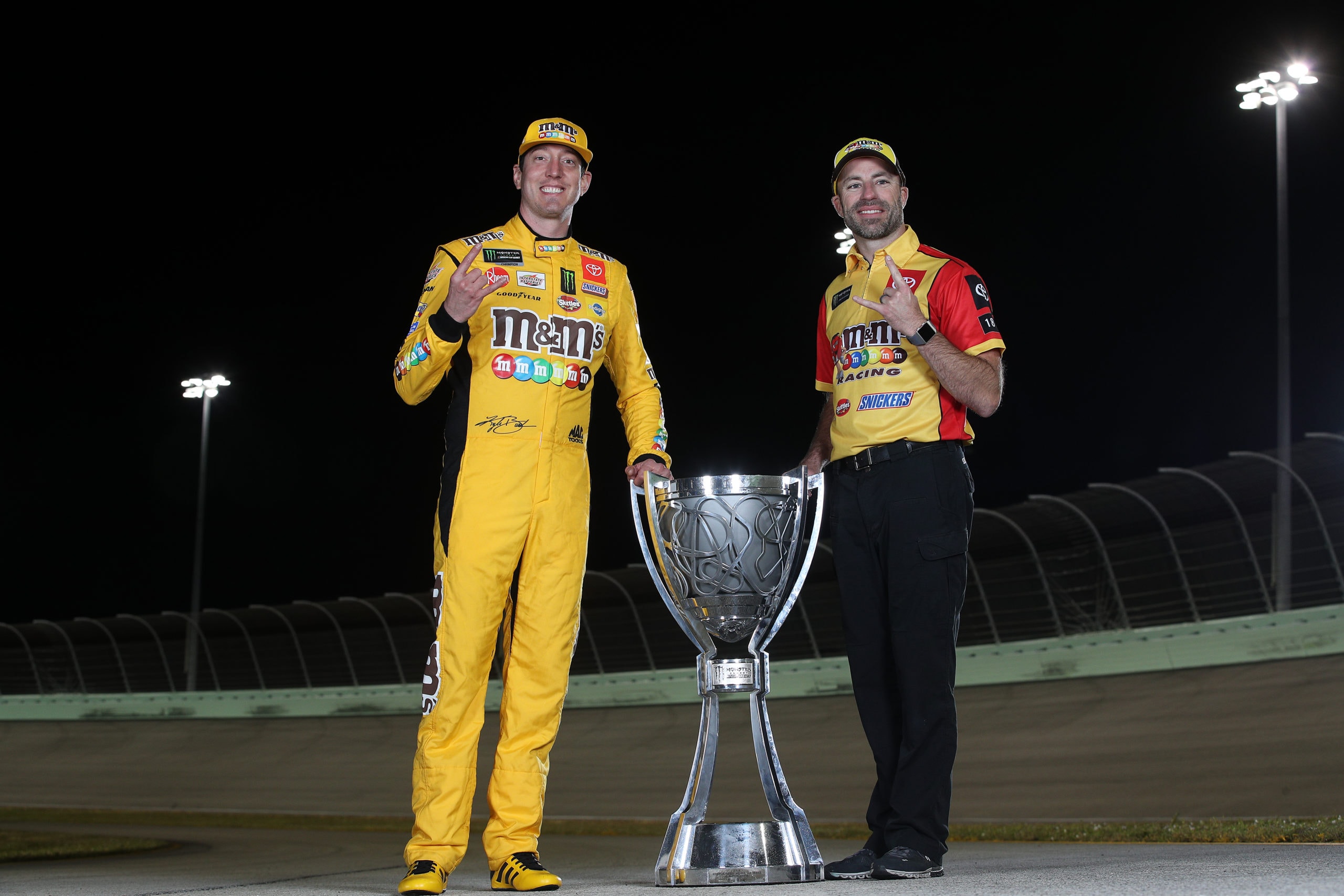 Kyle Busch Adam Stevens