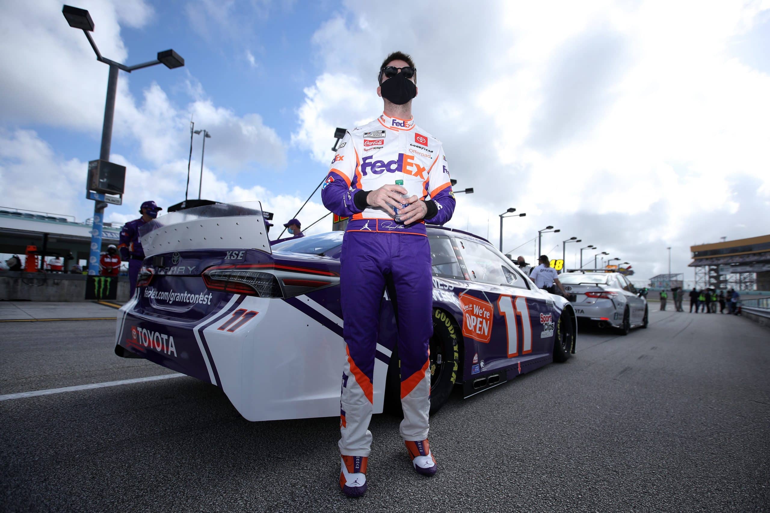 Denny Hamlin en pole pour l'épreuve d'Atlanta