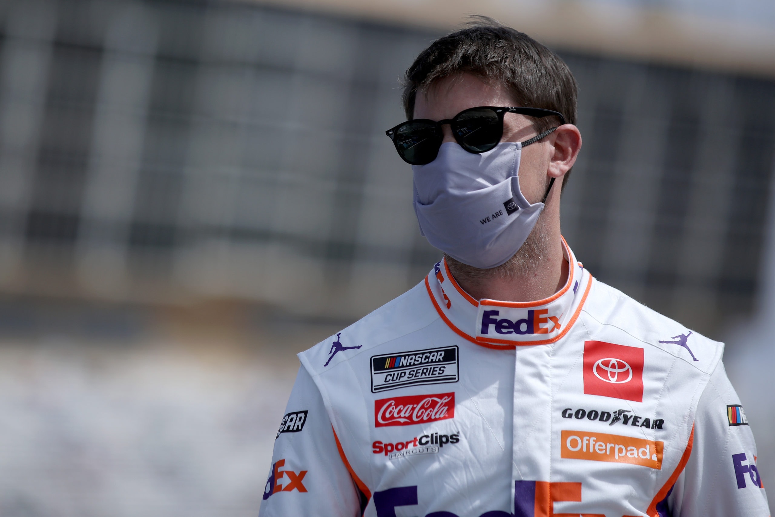 Denny Hamlin en pole à Talladega