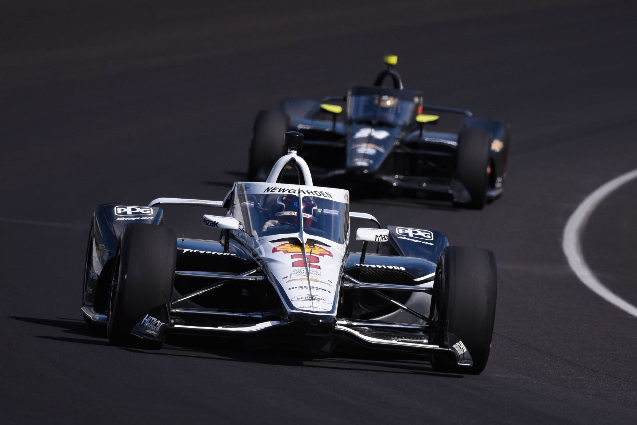 Josef Newgarden s'approche des 227 mph