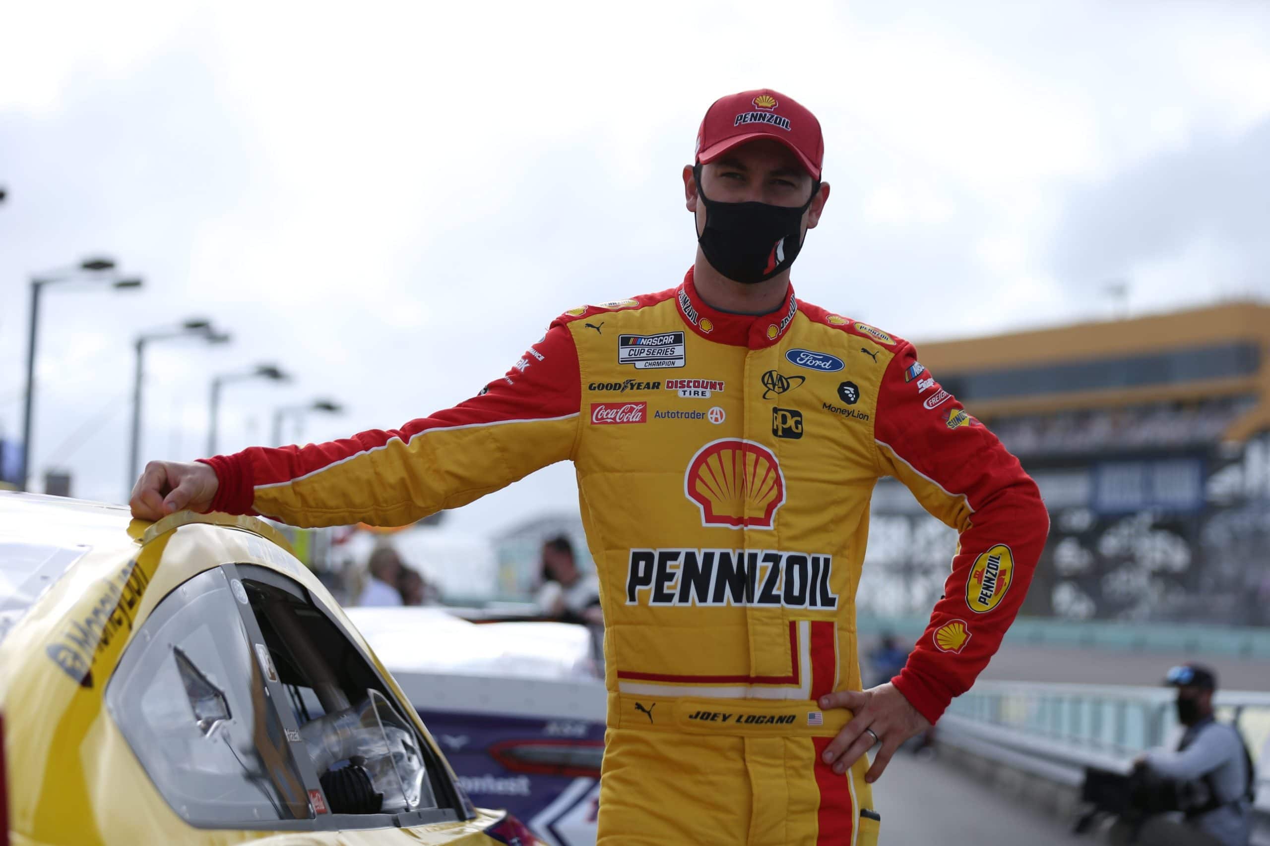 Joey Logano Pole Position Darlington