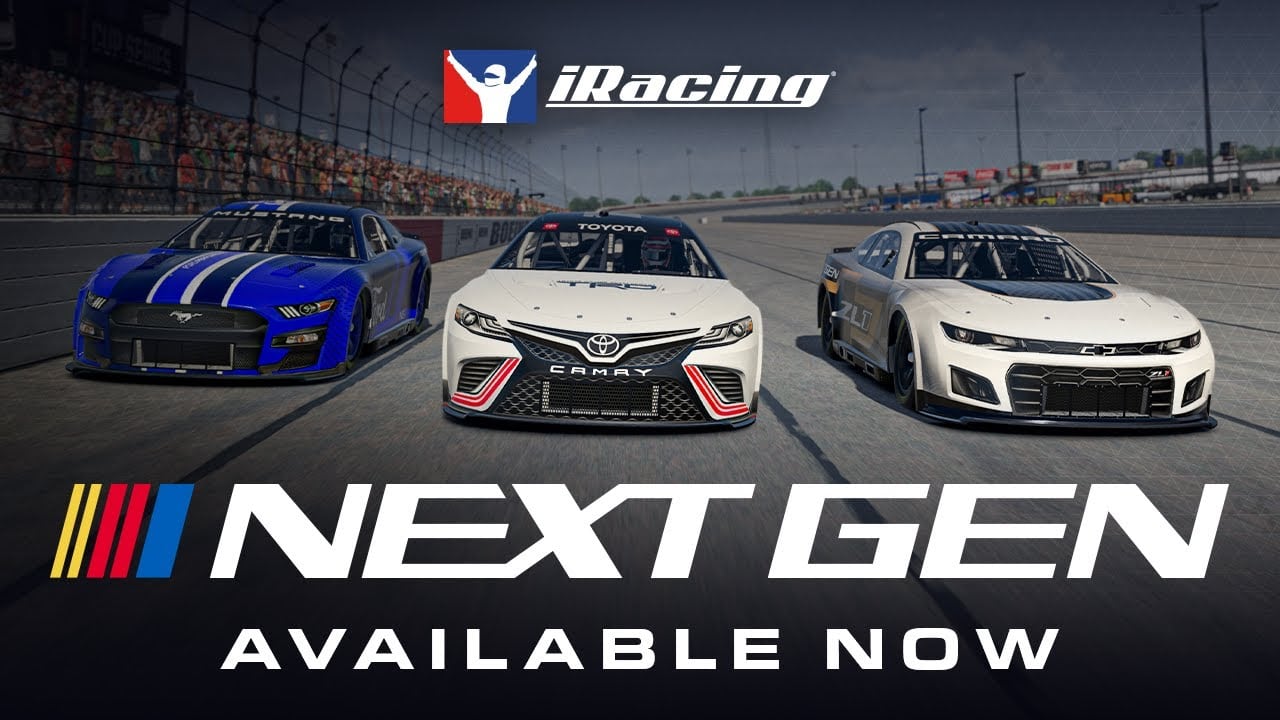 Les Next Gen disponibles sur iRacing