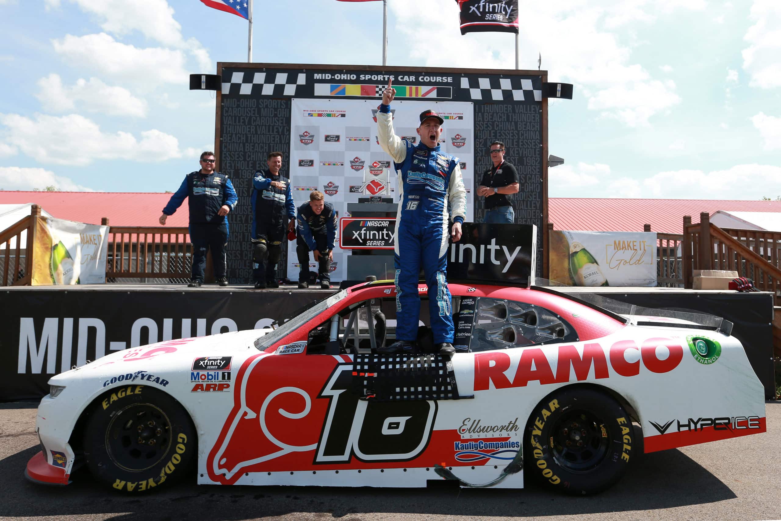 AJ Allmendinger encore vainqueur