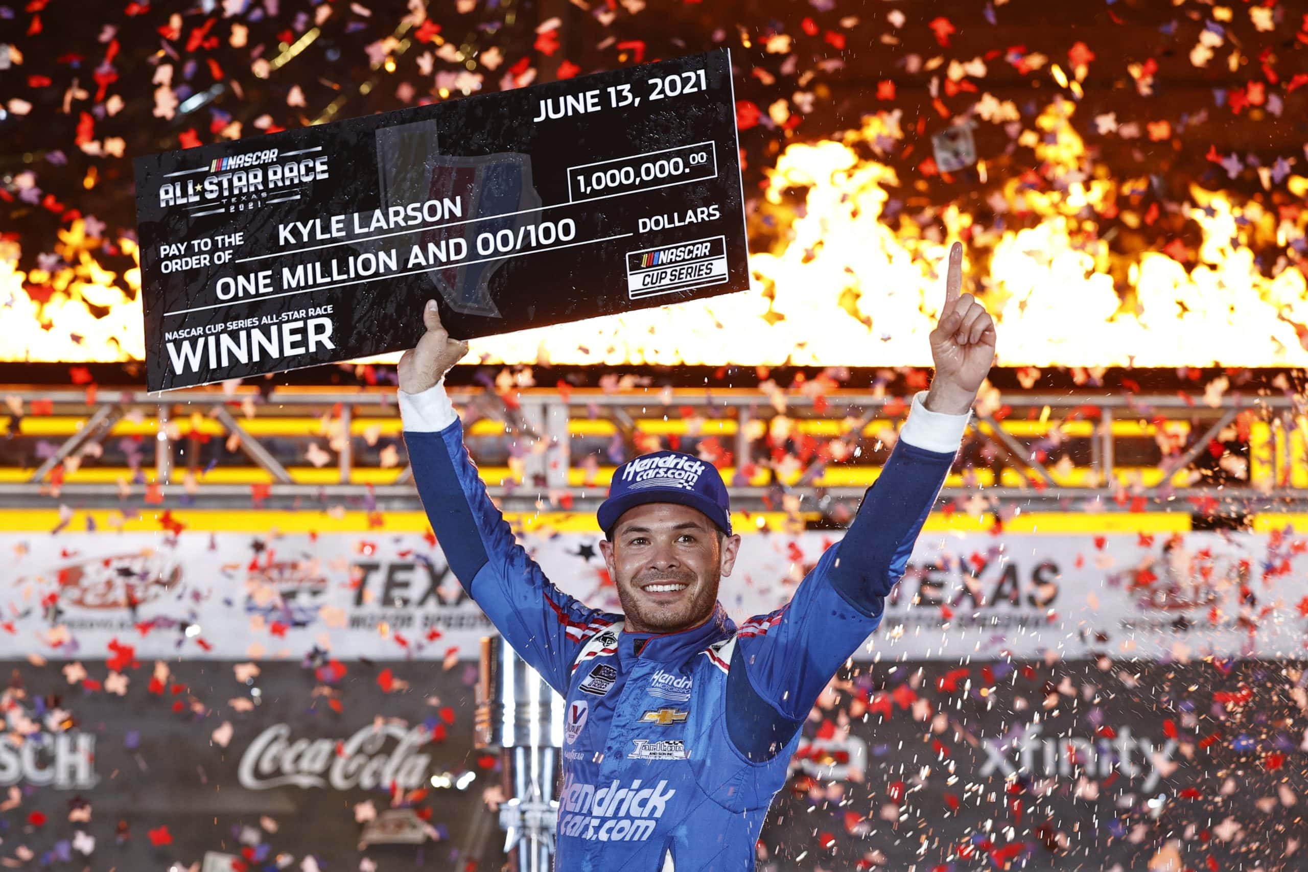 Kyle Larson élu pilote de l'année