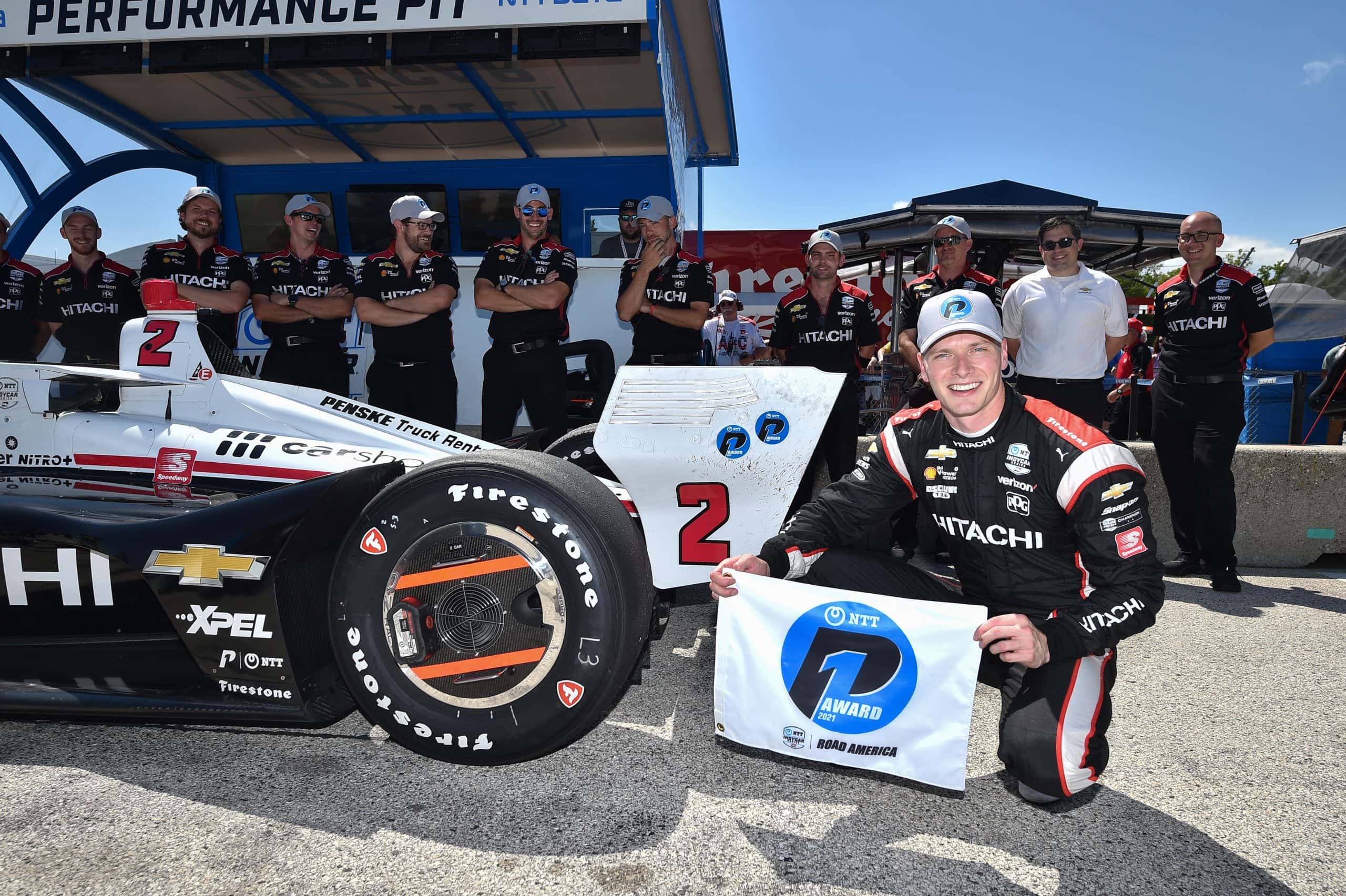 Josef Newgarden en pole à Road America