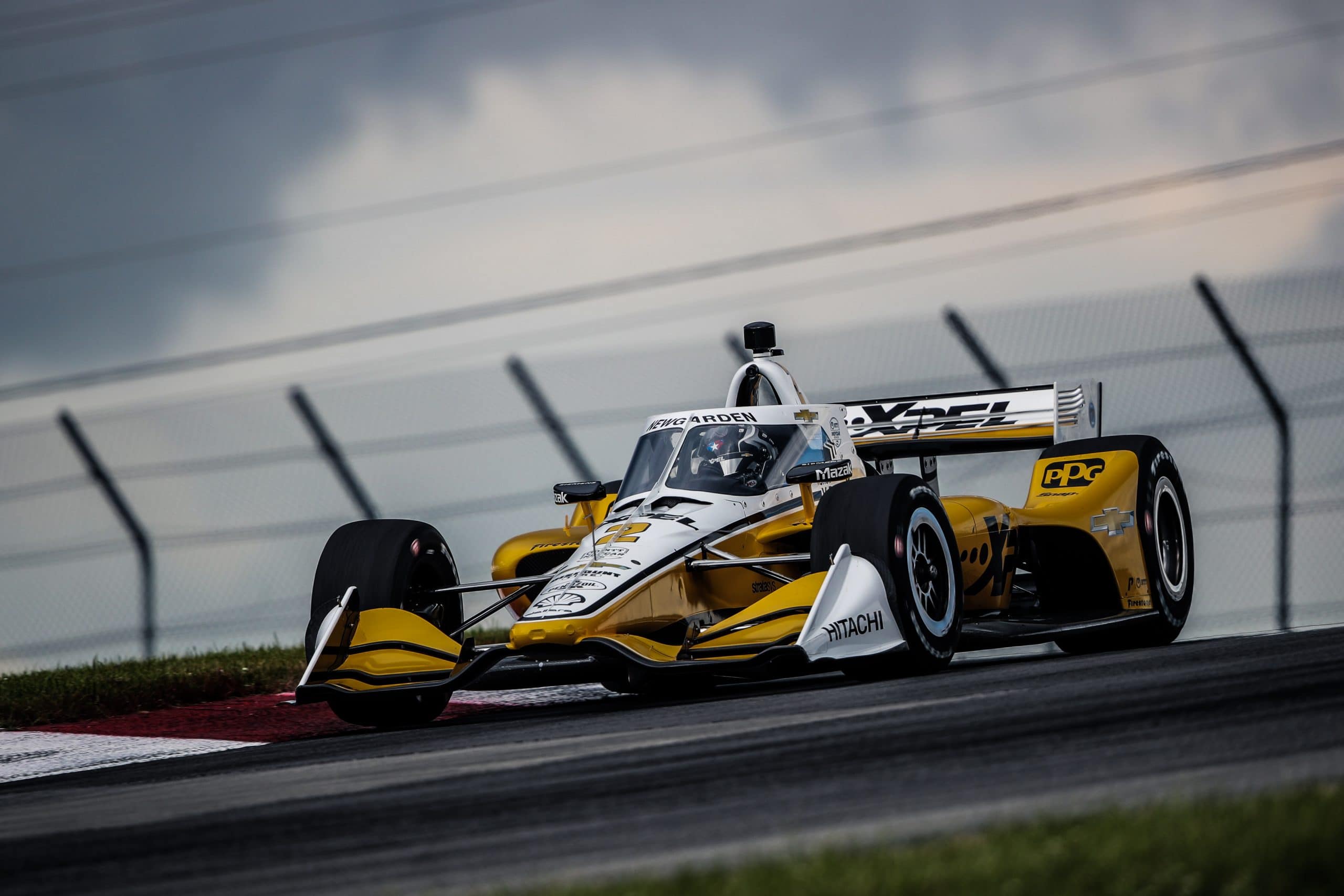 Newgarden meilleur temps de la première séance