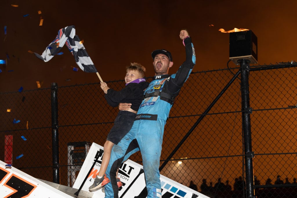 King Kyle à l'Eldora Speedway