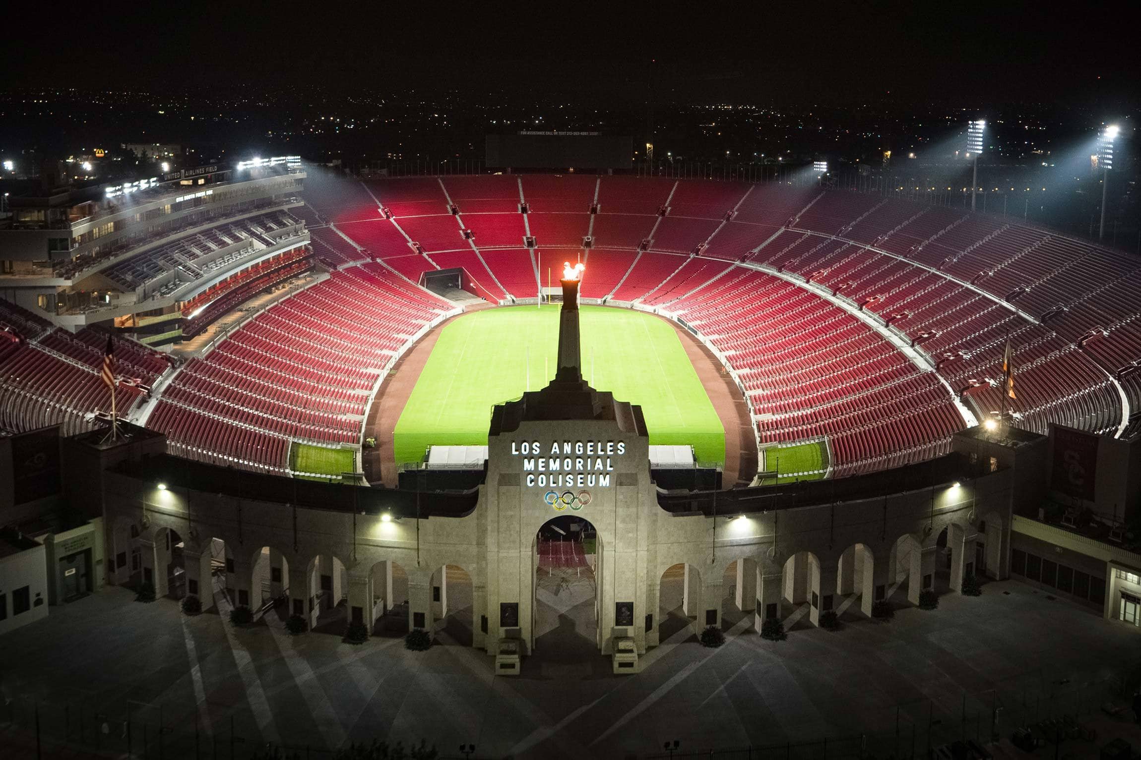 Le Clash au LA Coliseum ?