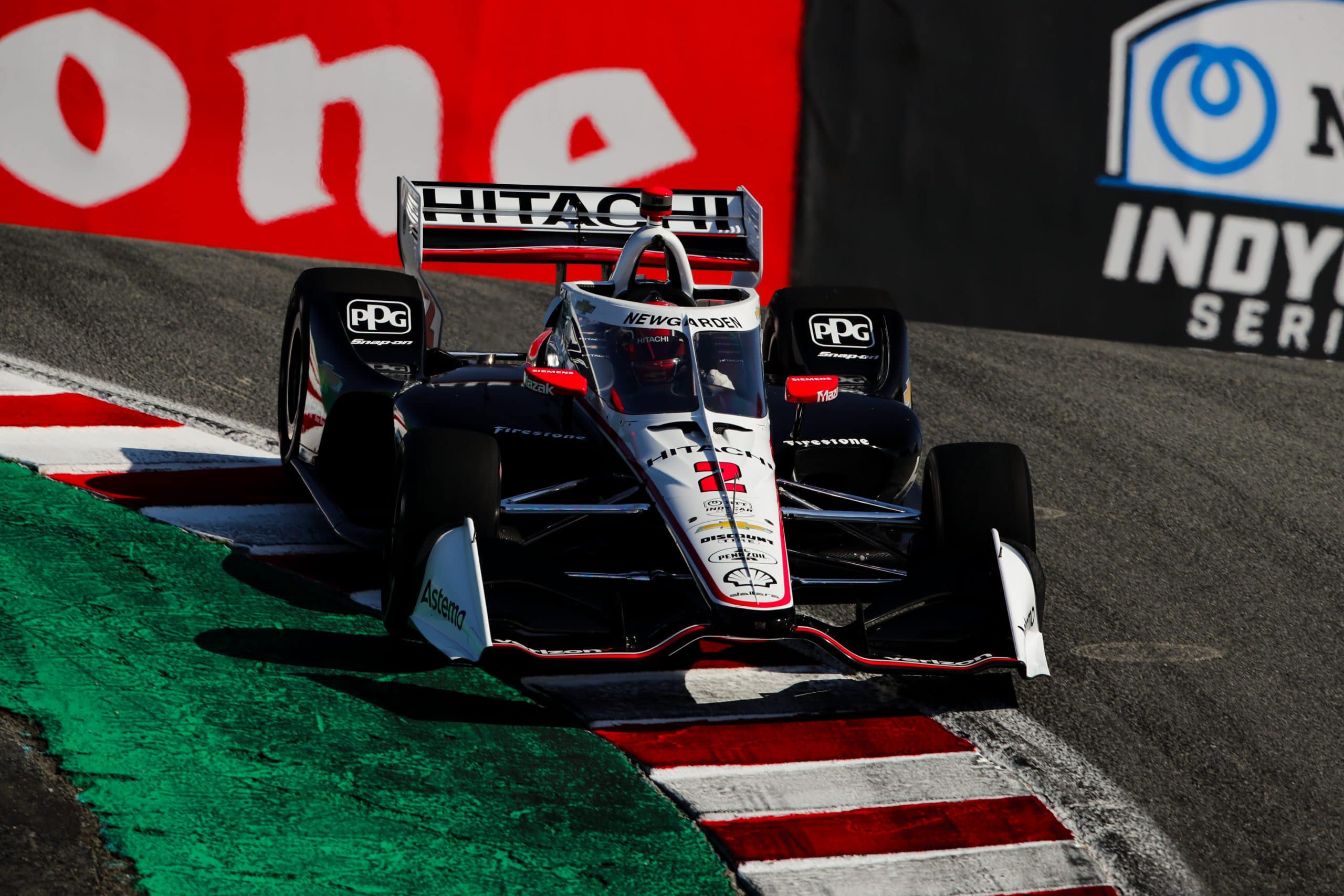 Meilleur temps de Newgarden à Laguna Seca