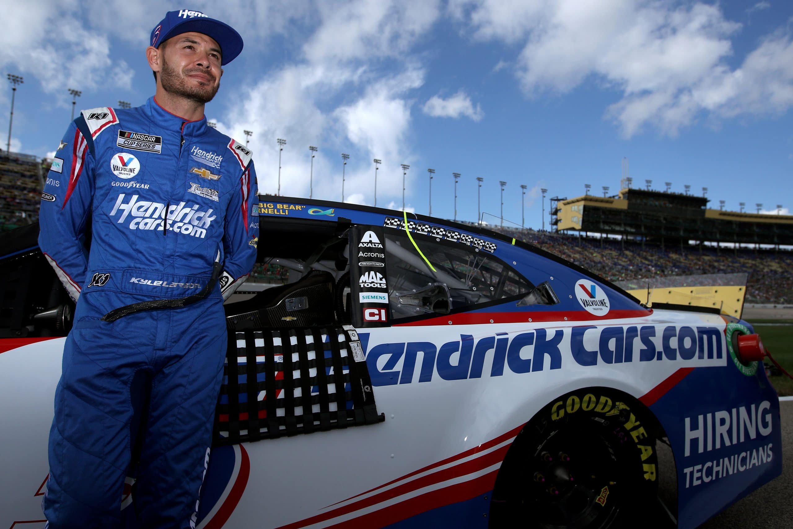 Kyle Larson en pole à Martinsville