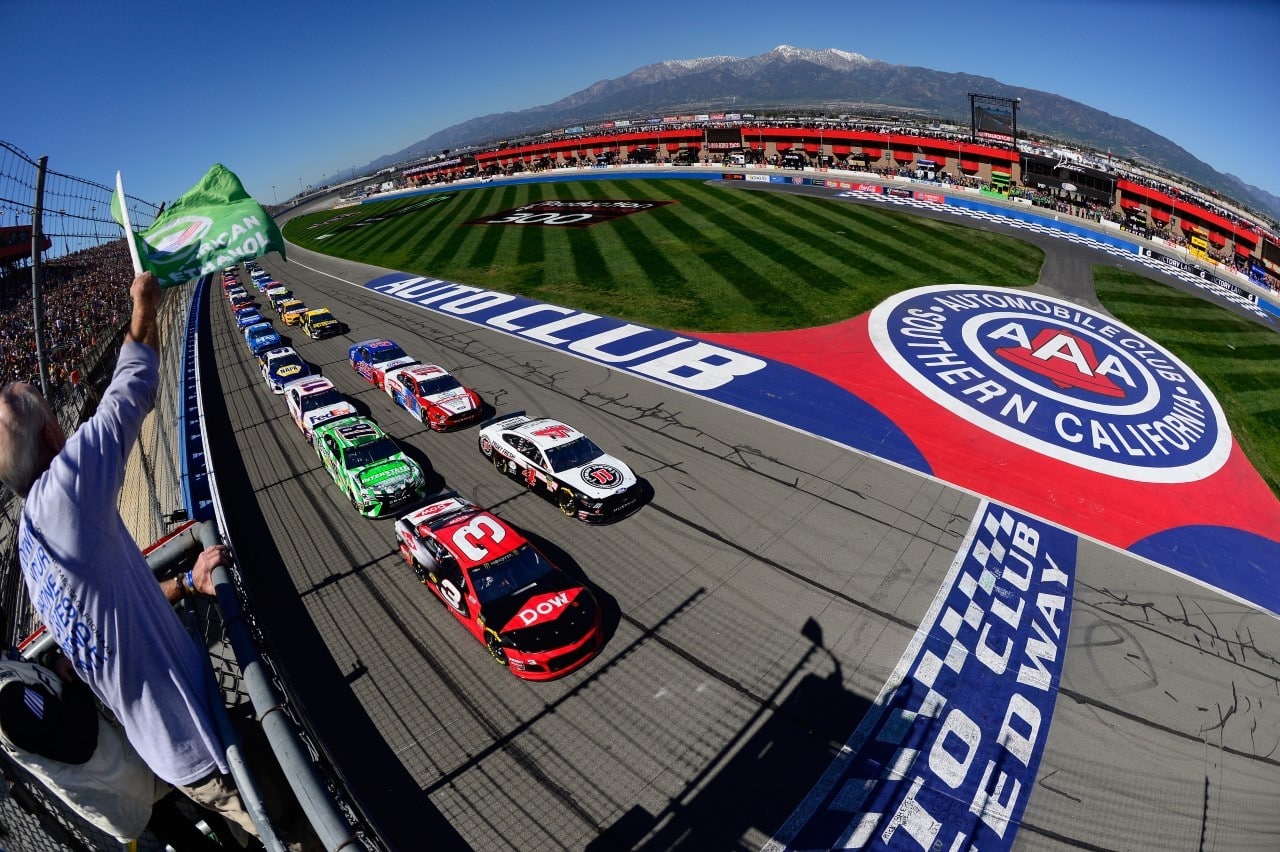 NASCAR retour Auto Club Speedway