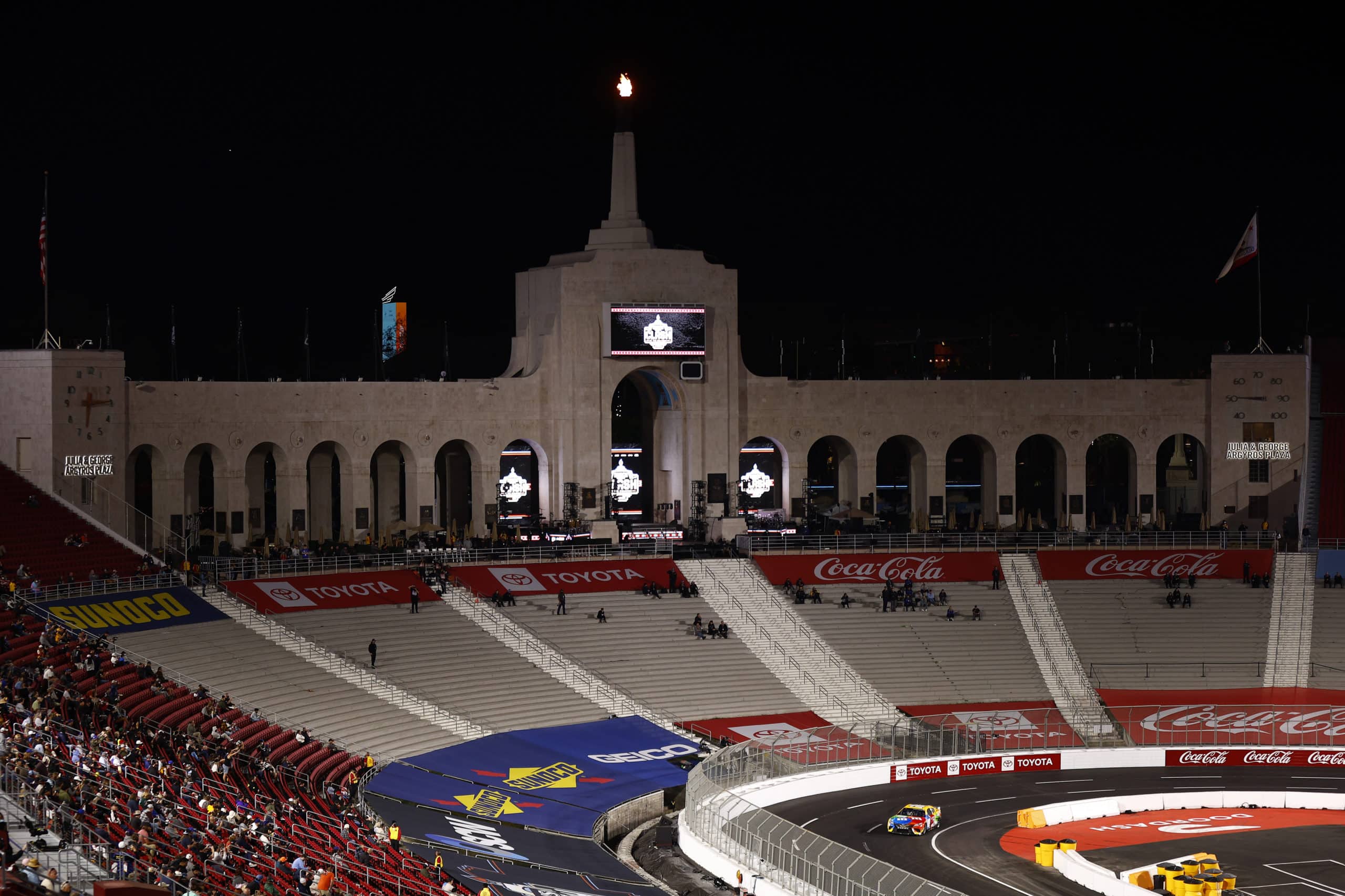 Kyle Busch meilleur temps des qualifications du Clash