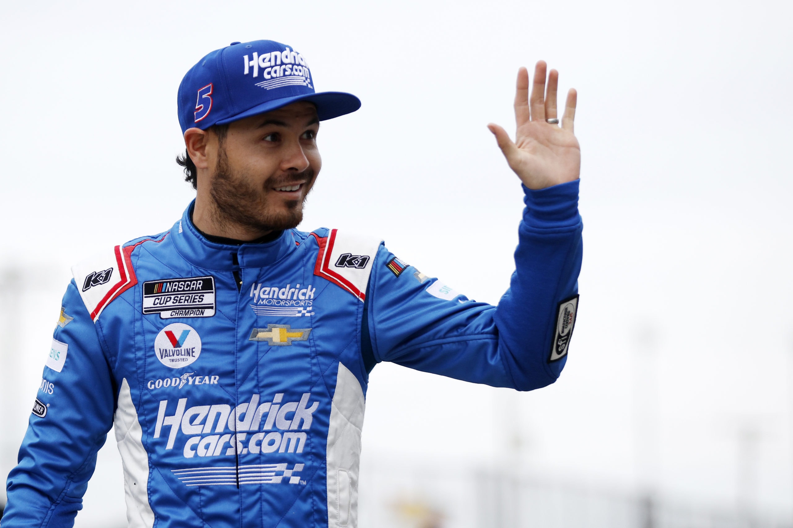 Kyle Larson et la Hendrick devant à Las Vegas