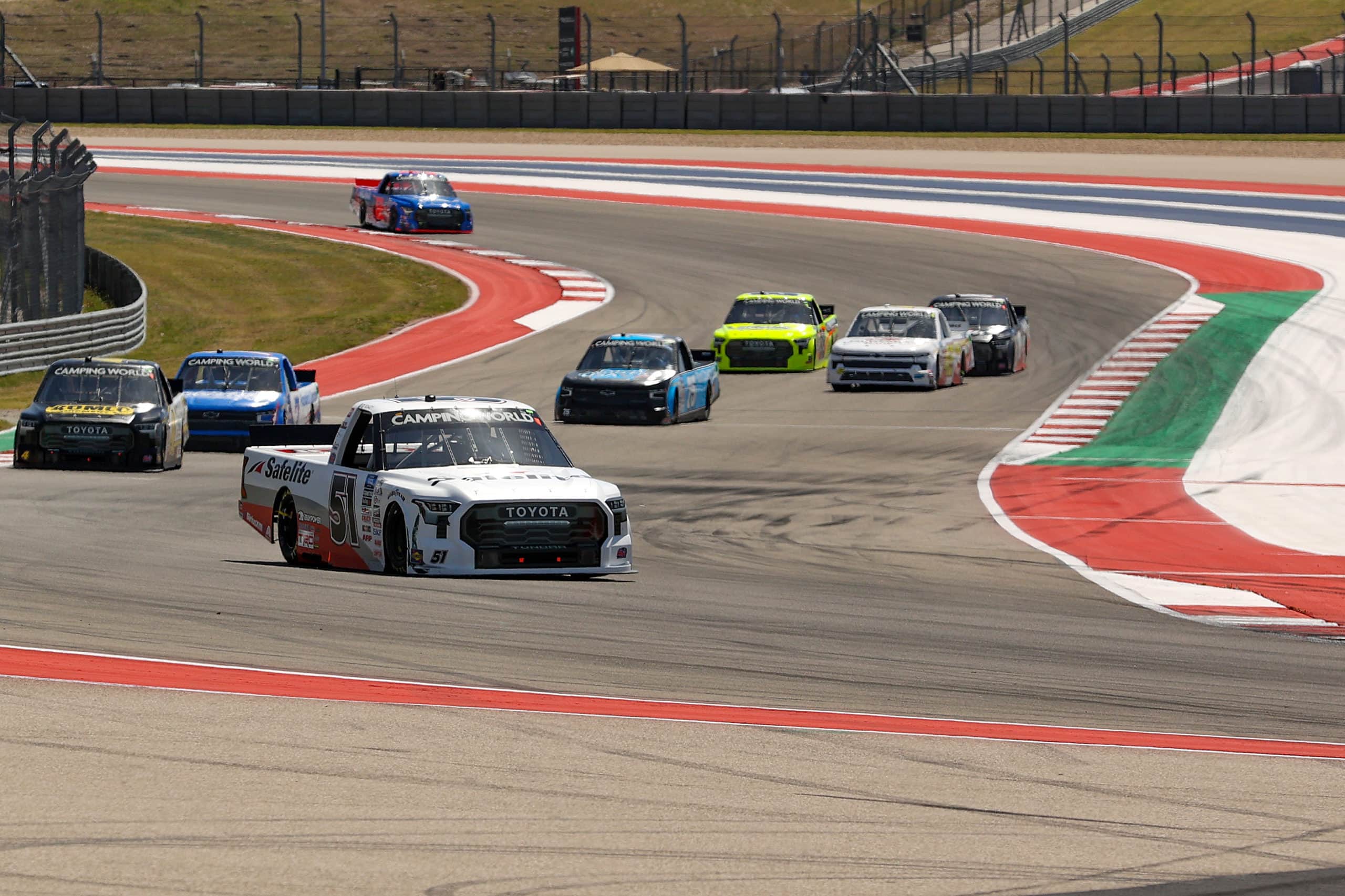 Les meilleurs moments de la course d"Austin en Truck