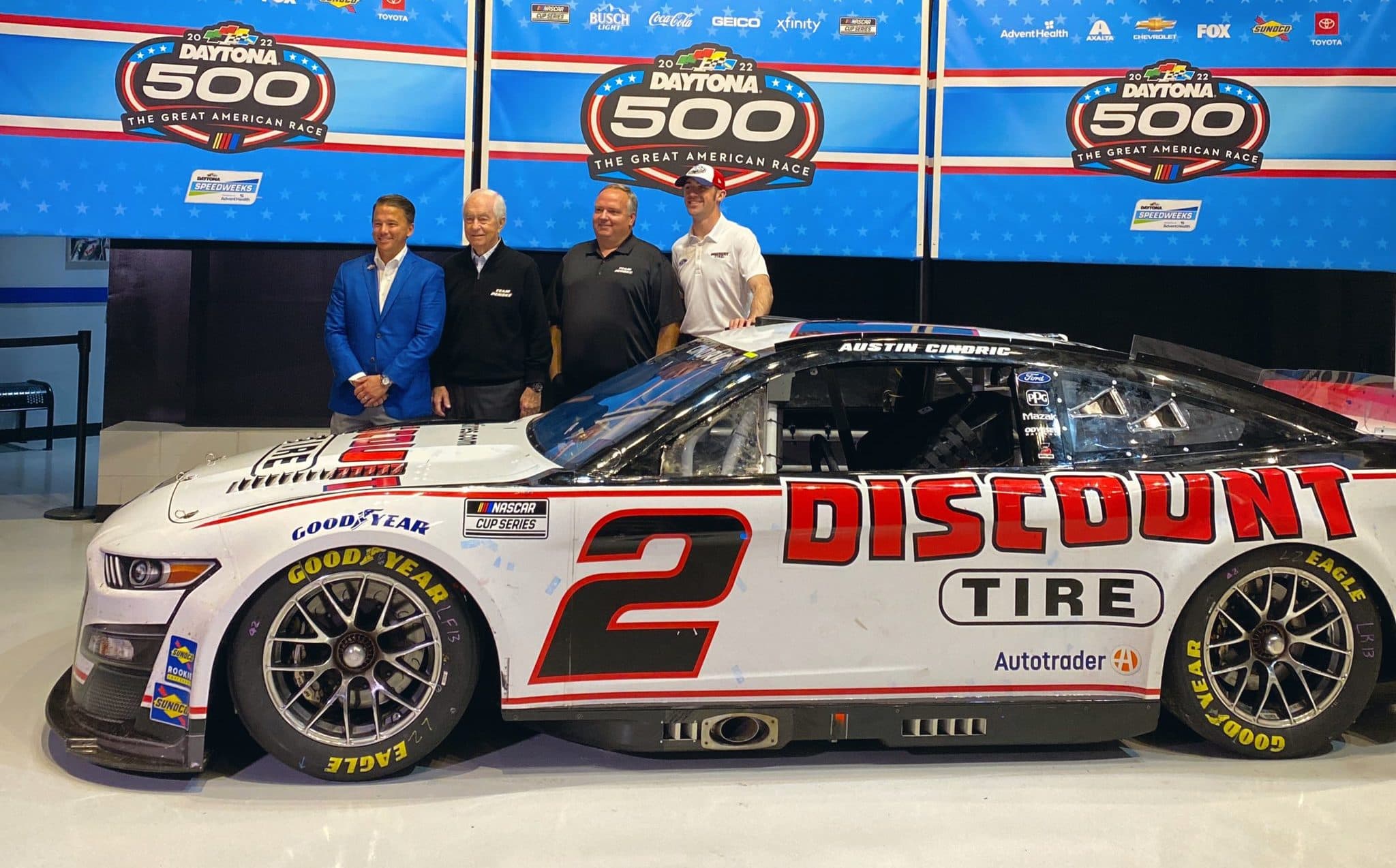 La voiture d'Austin Cindric restera à Daytona