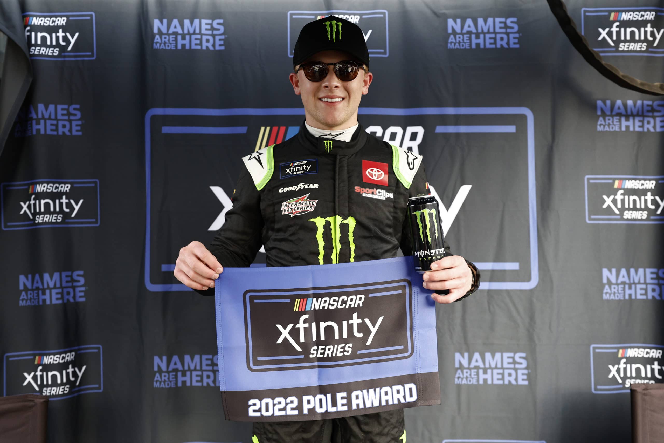Ty Gibbs encore en pole en XFINITY