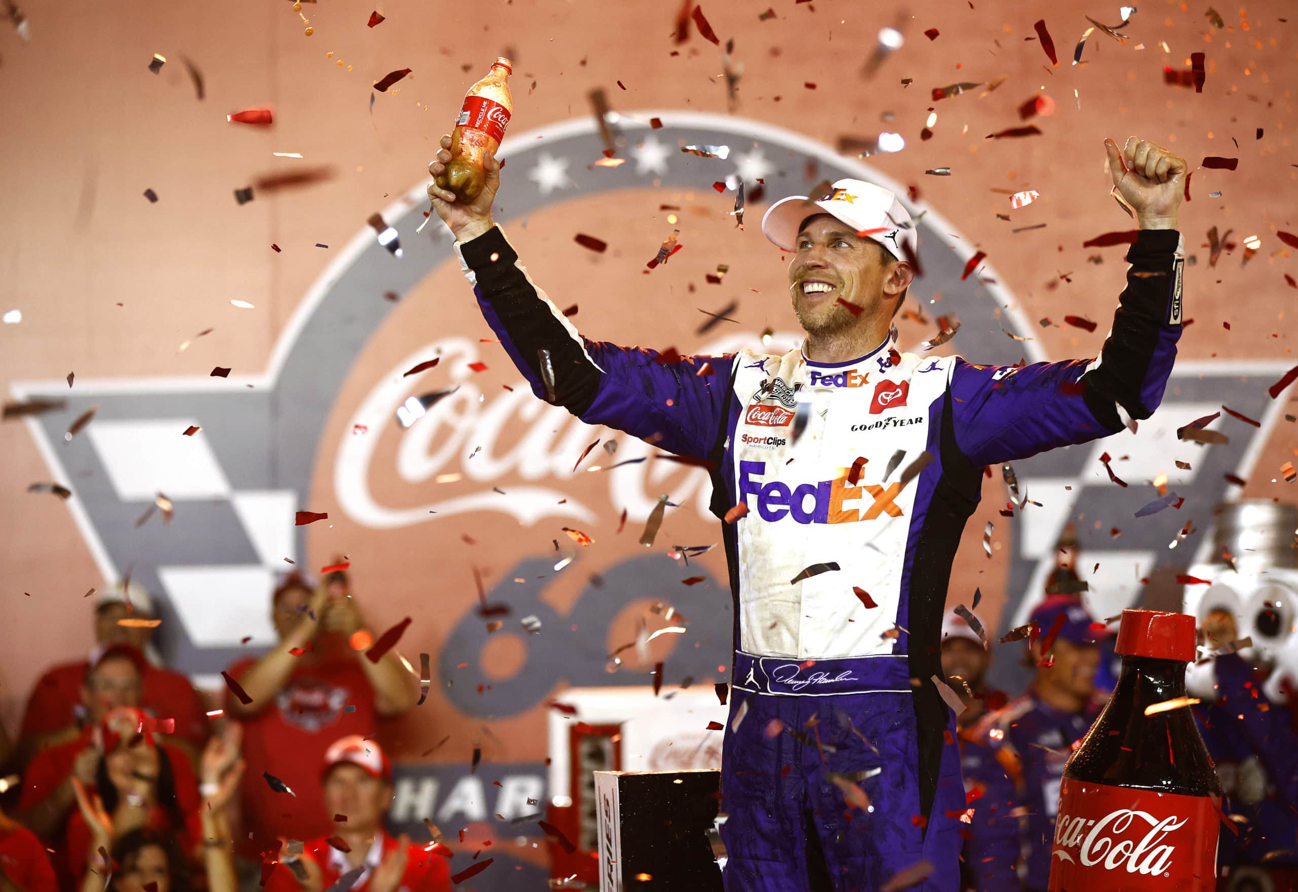 La plus longue course de l'histoire pour Denny Hamlin !