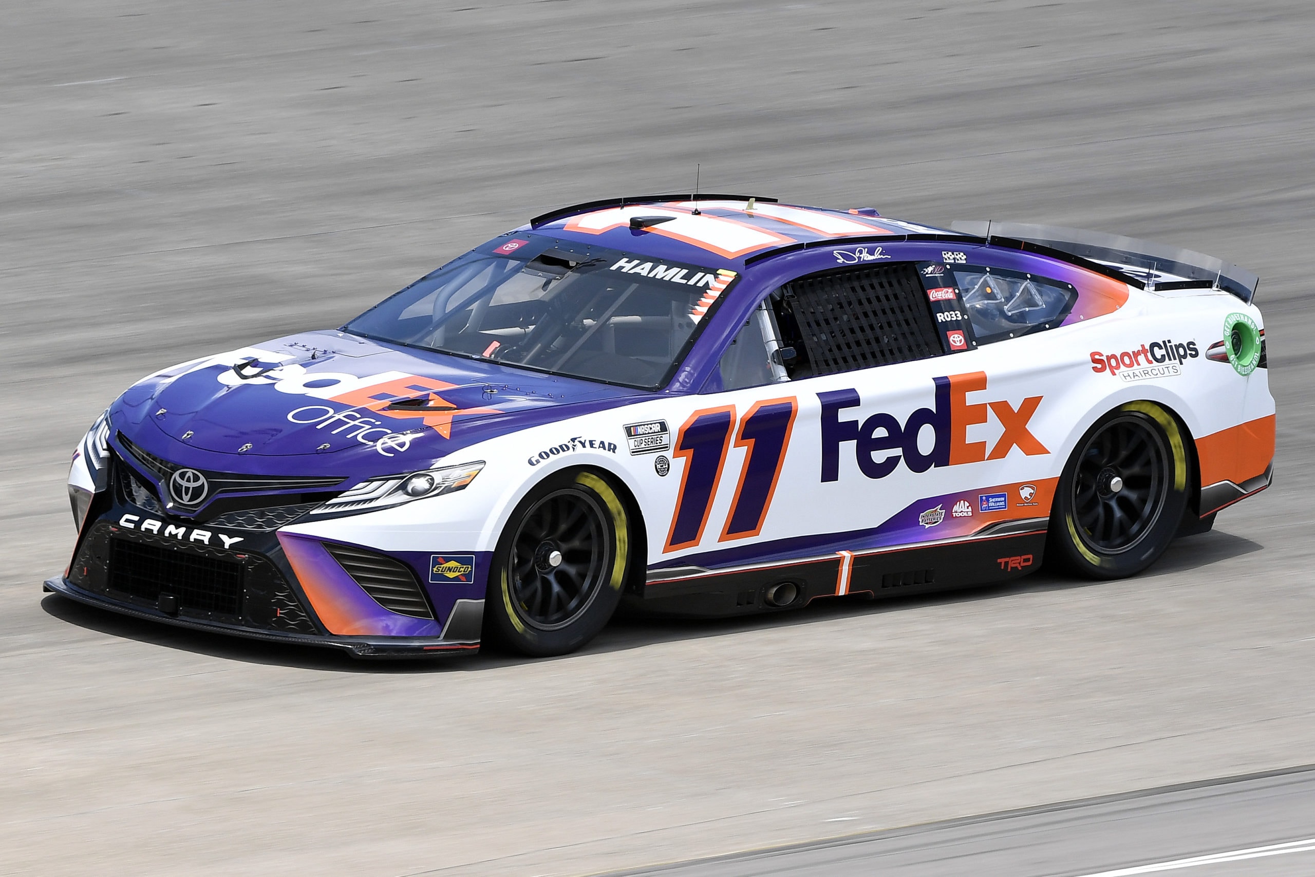 La pole pour Hamlin à Pocono