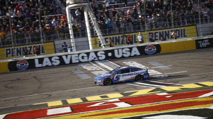 Kyle Larson Las Vegas NASCAR