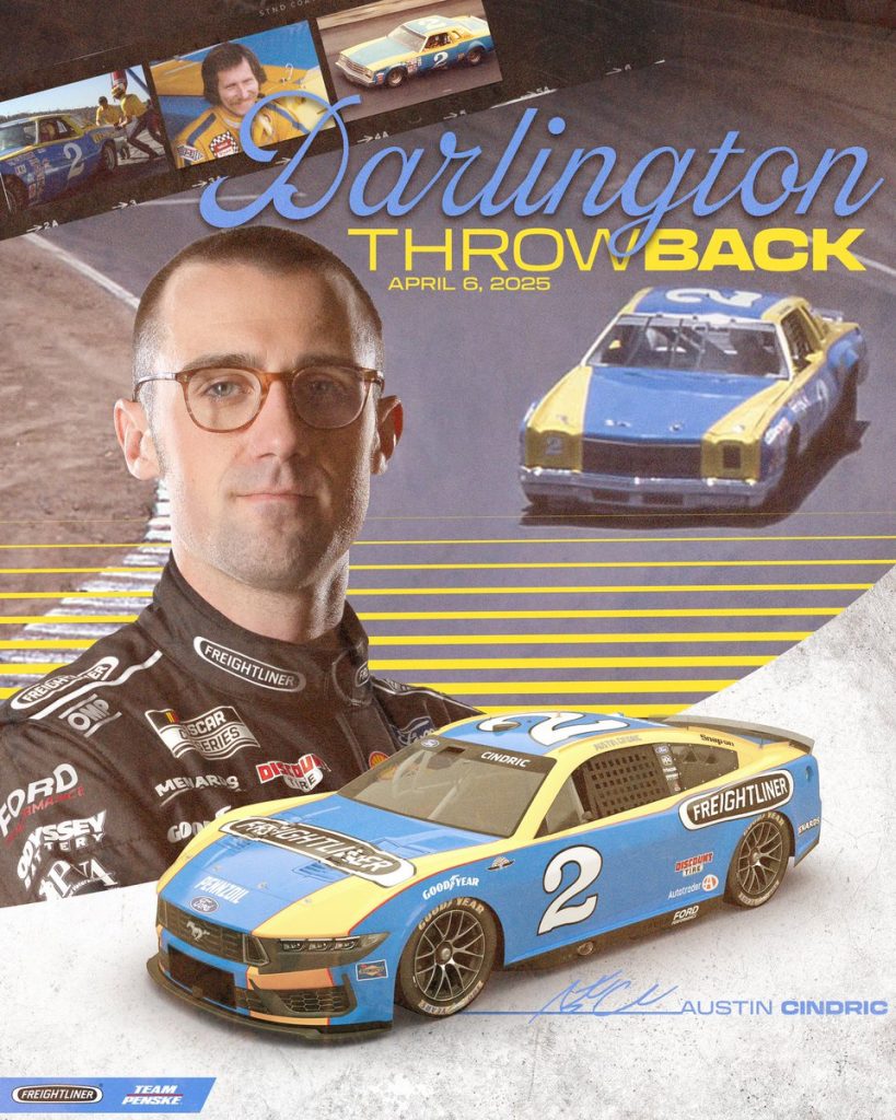 La déco d'Austin Cindric pour les Goodyear 400