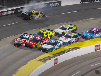 Crash Martinsville NASCAR