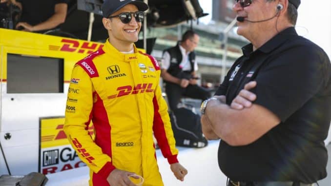 Alex Palou Test Indy 500 Alex Palou Test Indy 500