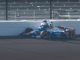 Crash Kyle Larson Indianapolis 500