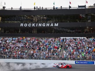 Jesse Love Disqualifié Rockingham NASCAR