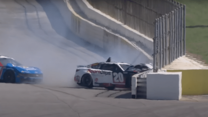 Talladega Crash Christopher Bell