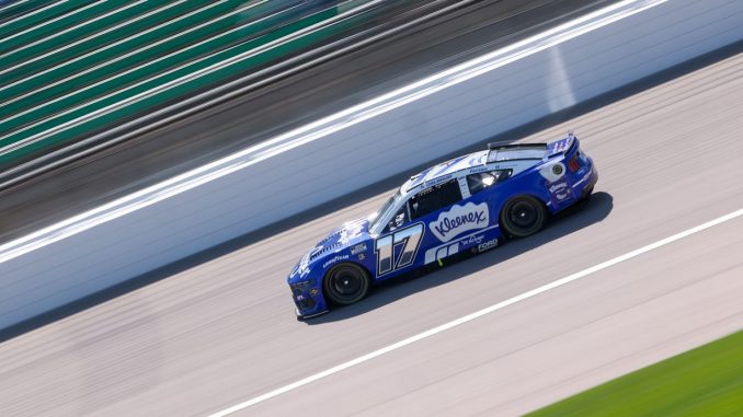 Chris Buescher Penalité Kansas
