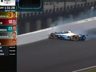 Kyle Larson Crash Indy 500