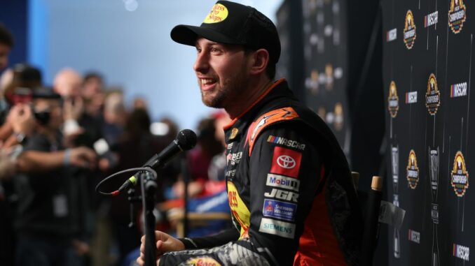 Chase Briscoe Media Day Phoenix NASCAR 2025