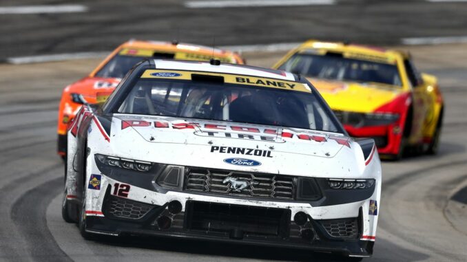 Ryan Blaney Martinsville Playoffs