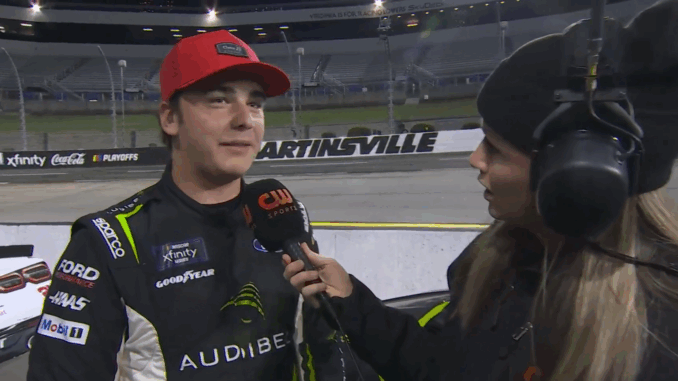 Sam Mayer Jeb Burton NASCAR