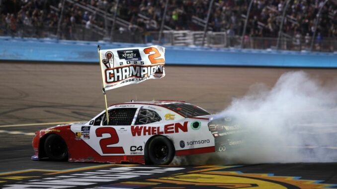 Jesse Love Champion NASCAR 2025